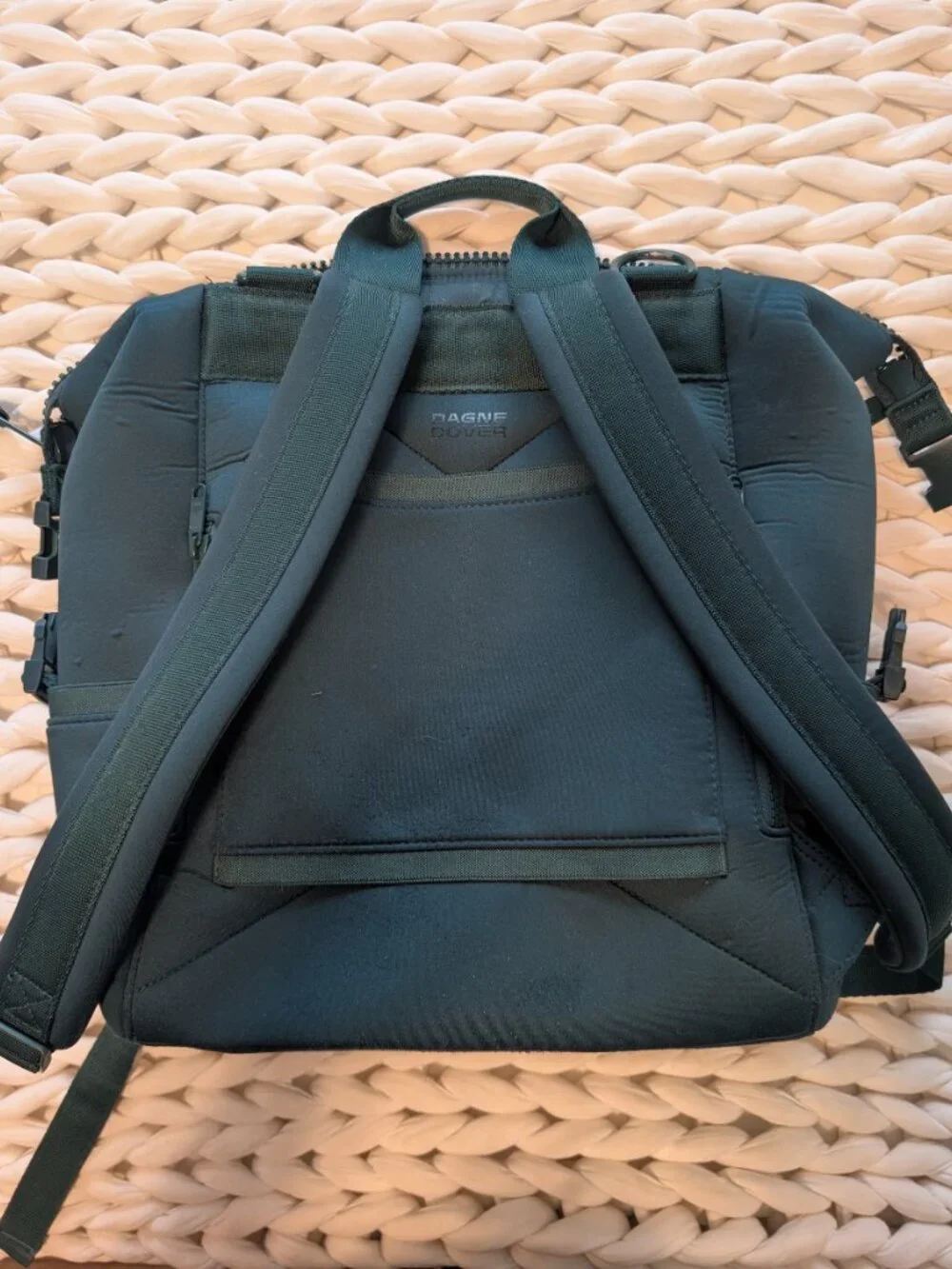 Dagne Dover Indi Large Diaper Backpack Dark Moss Neoprene